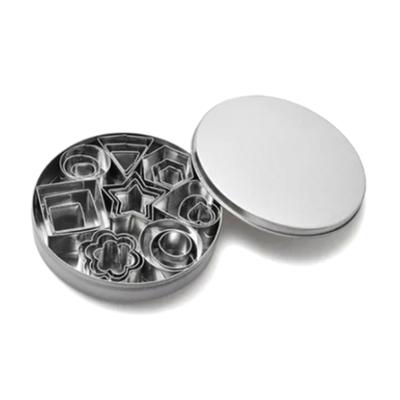 24 Pcs Cookie Cutters Set Biscuit Mould 430 Stainless Steel Vegetable Fruit Cutters for DIY Baking