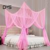 Zanzariera Letto Matrimoniale Rete Fine Baldacchino Traspirante 4 Angoli Tenda Estiva per Letto per Uso Interno Esterno Familiare Dormitorio