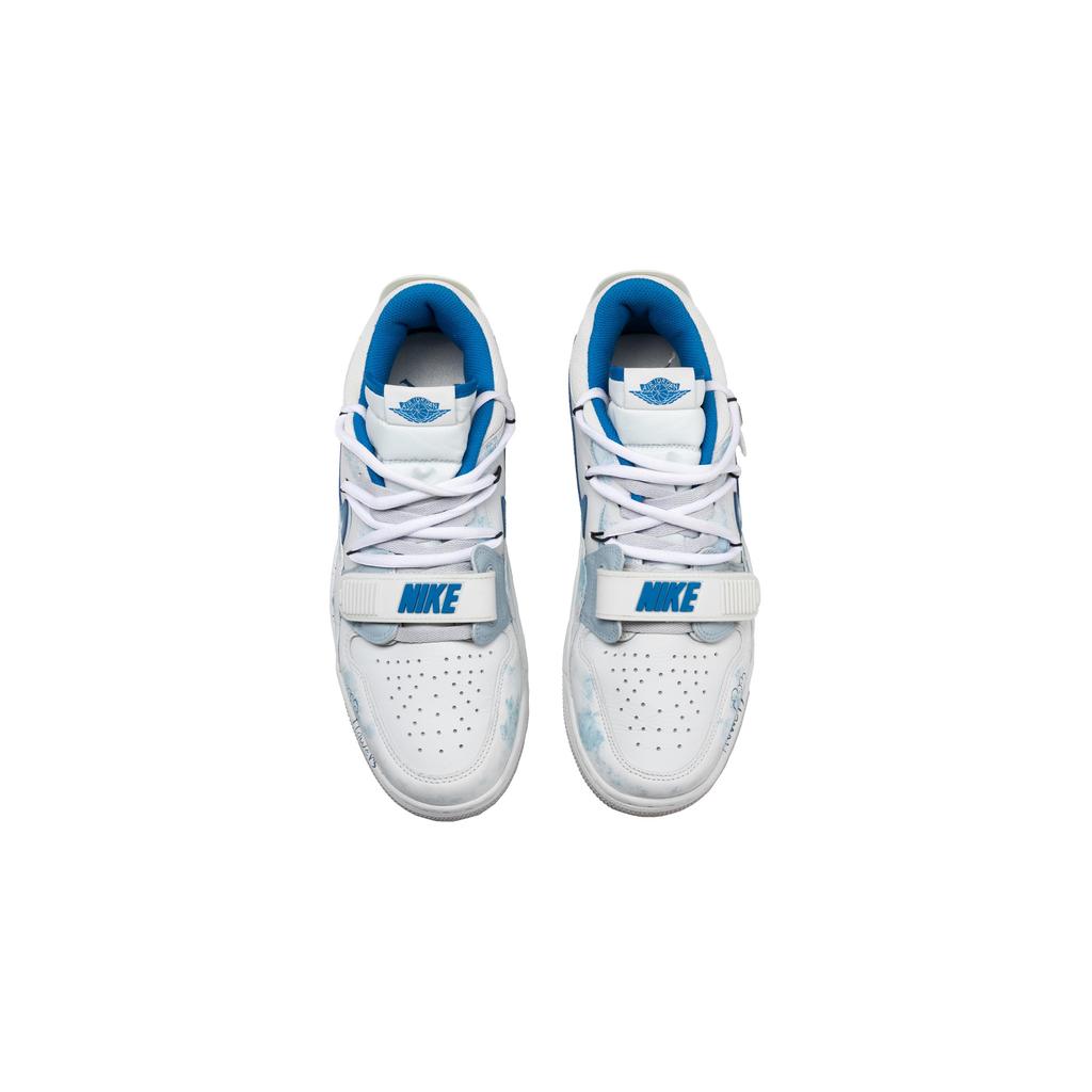 Jordan Legacy 312 Classic And Versatile Abrasion Resistant Slip Resistant Low top Vintage Basketball Shoes Men's HJ3480-140(Team348-2)