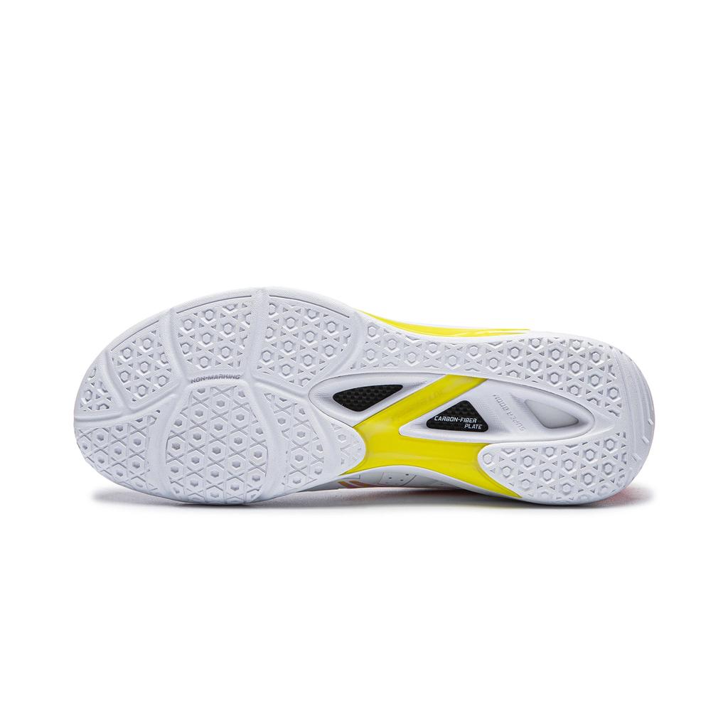 Men's Sneakers Li-Ning Badminton Shoes Unisex Low-top Standard White/Fluorescent Yellow