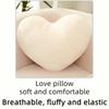 1 Heart-shaped Plush Pillow, Used For Room, Living Room Sofa, Office, And Home Decoration