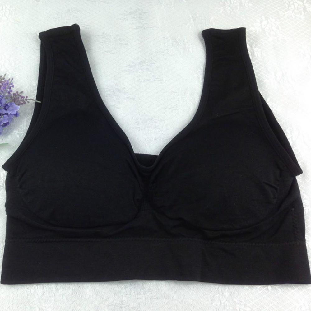 Двойной бесшовный бюстгальтер со сборками без следов без ободков One Size жёлтый — фото 8