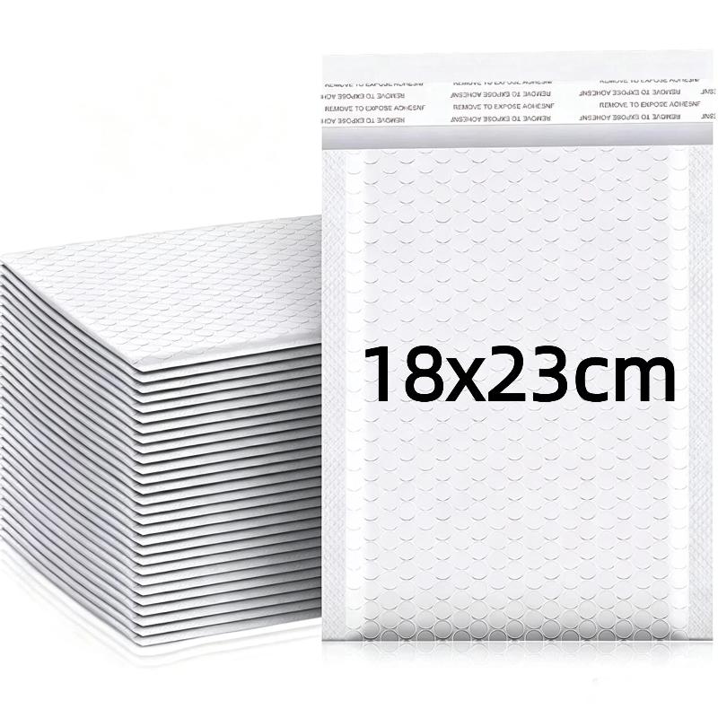 10 Pcs White Self-Sealing Bubble Envelopes Waterproof Anti-Pressure Shipping Mailers for Craft Items Mailing Delivery