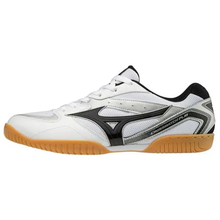 Mizuno Crossmatch Plio RX 4 Cushioning Slip Resistant Abrasion Resistant Breathable Coverage Support Low top (Unisex) Table Tennis Shoes