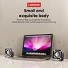 Original Lenovo A01 Wired Wireless Speaker Low Latency With Rich Bass Soundbox For Phone Computer Loud Speaker