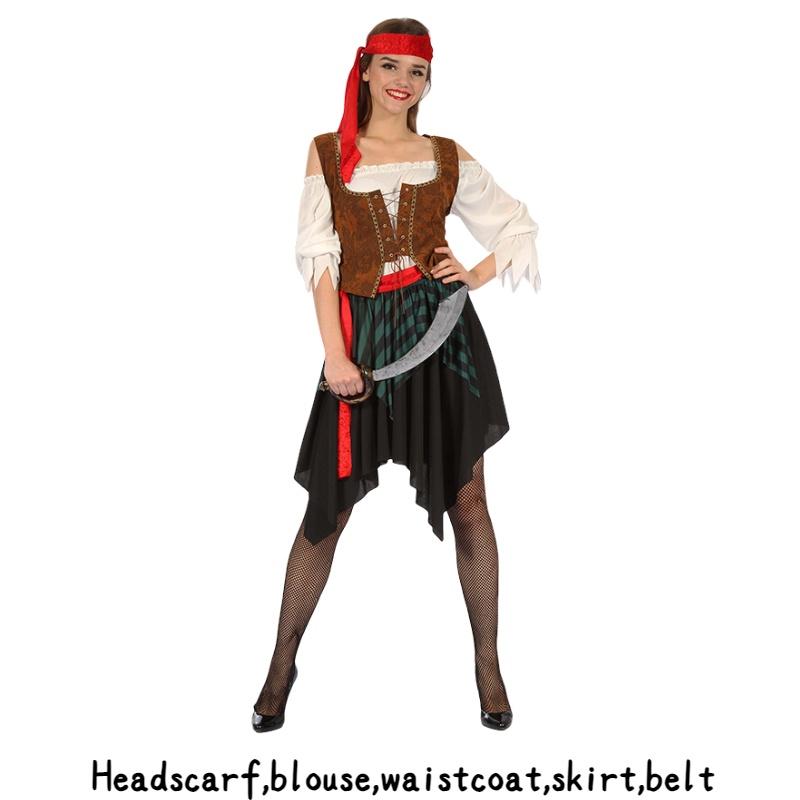 

Пиратский костюм для взрослых, наряд в стиле Джека Воробья для Хэллоуина или рождественской вечеринки