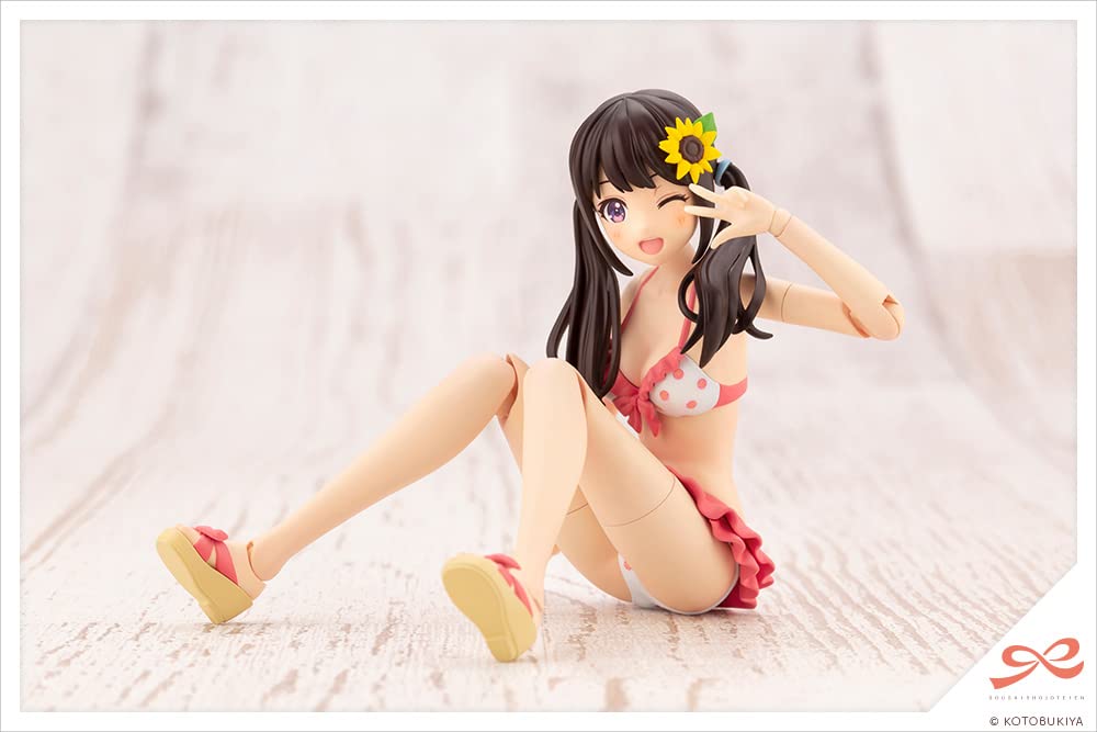 Yuuki Madoka Swimsuit Ver. 1/10 Scale Plastic Model Kit, 153mm
