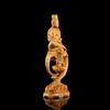 Wooden Guanyin Buddha Bodhisattva Statue Hand-Carved , Buddhism Figure Home Room Office Feng Shui Statue