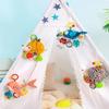 Plush Baby Crib Bell Toys Removable Kids Stuffed Animal Toys Infant Soft Plush Toy  for 0-12 Months