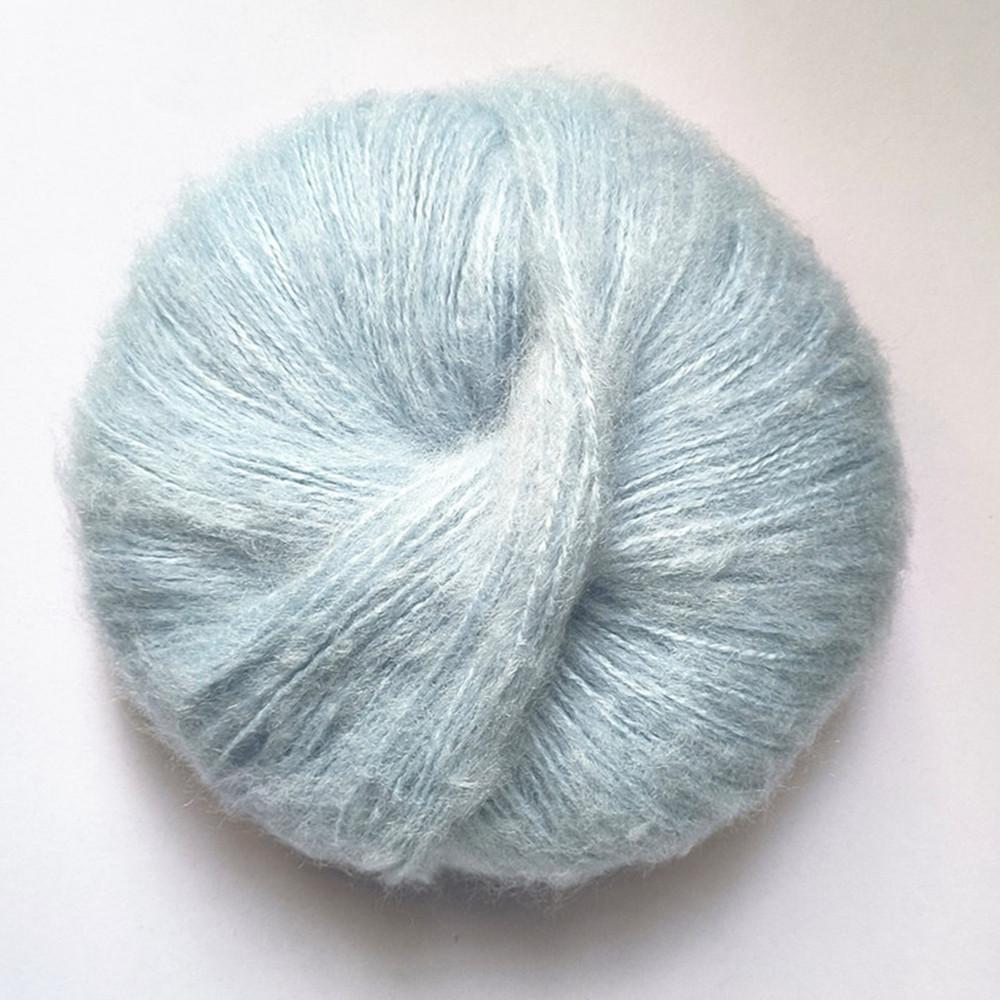 25g Soft 40% Acrylic 60% Mohair Yarn 160m/175yd Plush Yarn Hand Knitting Crochet Sewing DIY Shawl Scarf Thread