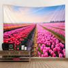 Flower Forest Tapestry Colorful Landscape Mural Hanging Cloth Beach Towel Sofa Bed Sheet Living Room Bedroom Home