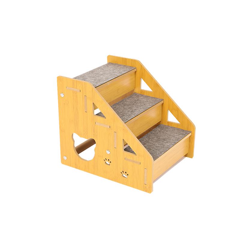 Sturdy Cat Climbing Ladder: Anti-Slip, Durable Scratching Board with Stable Slope to Protect Joints