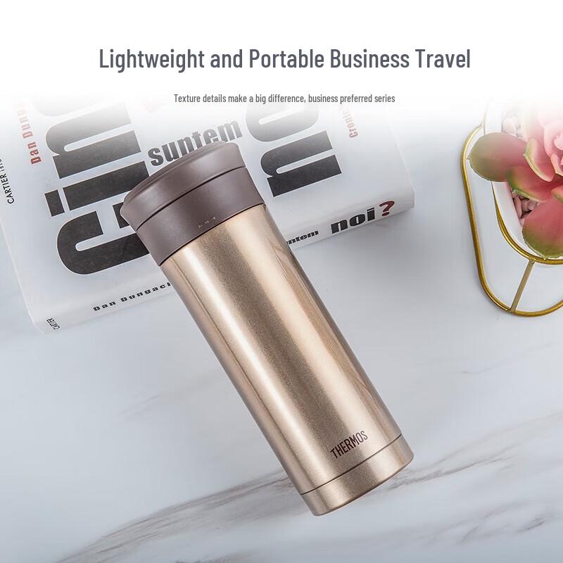 Thermos Stainless Steel Tea Separation Insulated Flask