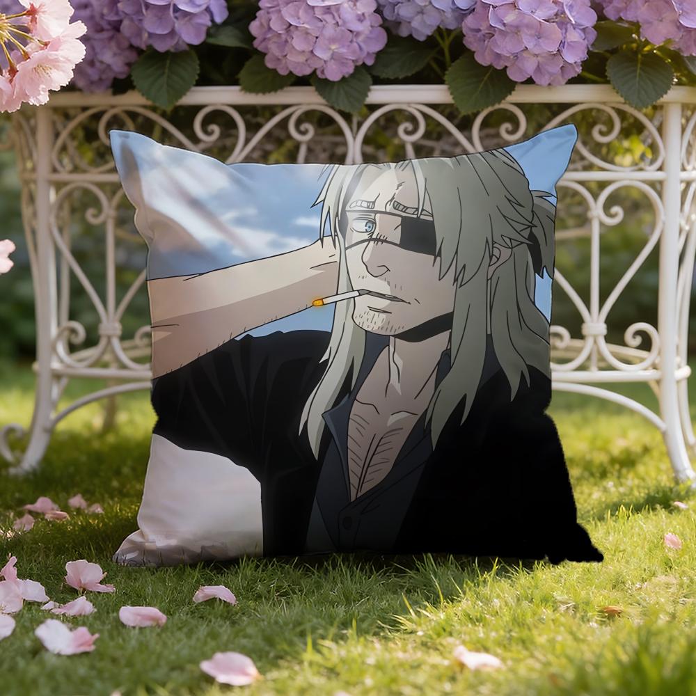Anime G-GANGSTA Cushion Cover Home & Car Dual-Scene Pillow Cover: Reversible for Premium Comfort