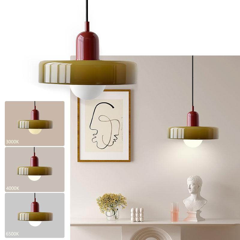 Colorful LED Lights E27 Indoor Pendant Lights Restaurant Lighting Fixtures LED Pendant Lights for Bedrooms