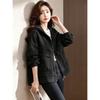 D.F.DEAR Women's Casual Hooded Short Jacket