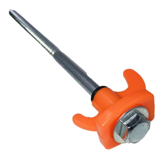 

1/10 шт. колышки для палатки, колья высокой твердости, нержавеющие, широко используемые колышки с заостренной головкой, аксессуары для кемпинга 1pc