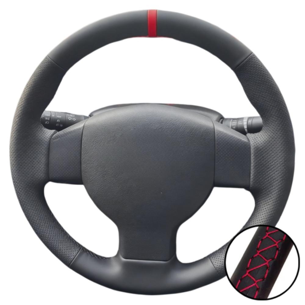 Car Interior Braid Artificial Leather 2004-2010 Sylphy 2006-2011 Versa 2007-2011 Steering Wheel Covers For Nissan Tiida