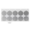 100Pcs Adhesive Aluminum Lids Seals Disposable Aluminum Foil Lids Seals Stickers Coffee Capsule Covers for Filling Empty Capsule