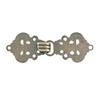 5 Pairs Vintage Swirl Flower Cape Cloak Clasp Fasteners Sew On Hooks and Eyes Cardigan Clip for DIY Crafts