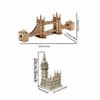 (2pcs)3D Wooden Puzzle DIY Wooden Puzzle Highly Assembled Model Holiday Gift