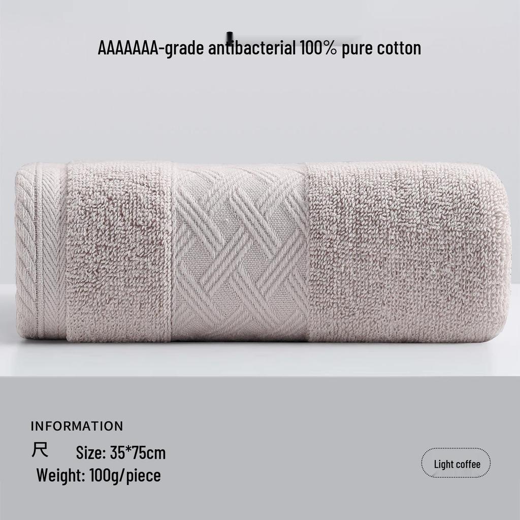 Asciugamano Viso Premium di Classe A in Morbido Cotone Assorbente per Adulti