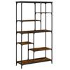 VidaXL Bibliothèque chêne sonoma 99x35,5x176 cm bois ingénierie acier 835411