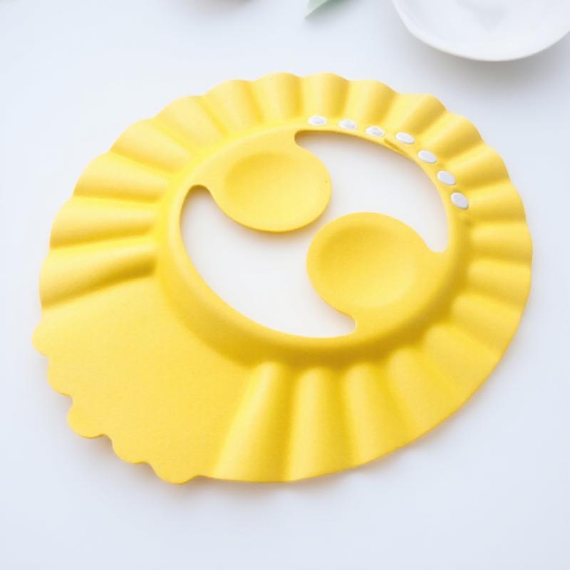 Adjustable Baby Shampoo Cap Thickened Shower Cap for Kids Ear Protection Bathing Accessories