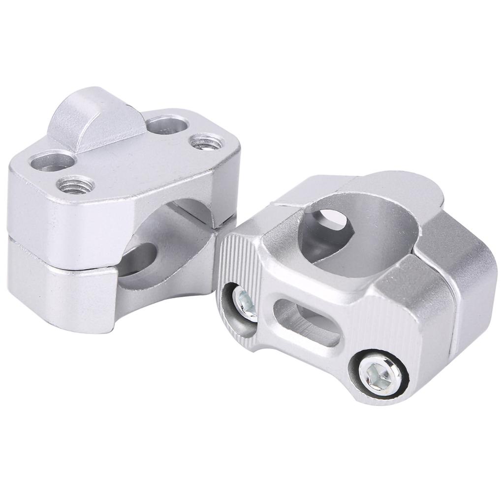 Aluminum Alloy 28mm 1 1Celsius8 Motorcycle Handlebar Handle Bar Mount Clamps Riser Red