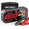 Heavy Duty 8250A Jump Starter for Cars and Trucks, 24000mAh Power Bank with 48-Month Standby