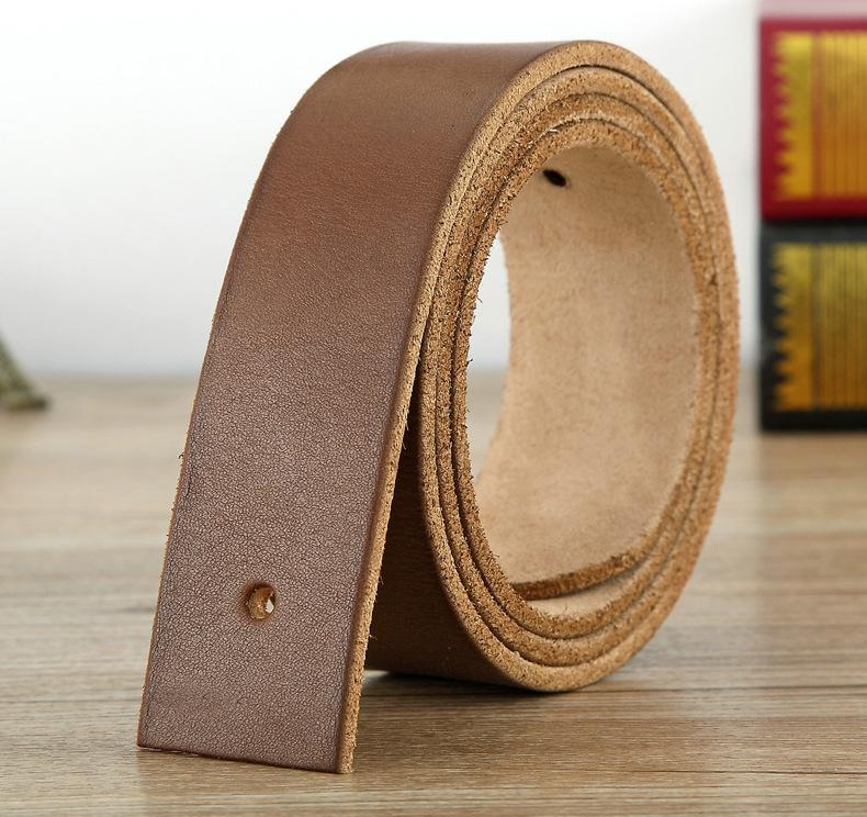 

Ремінь без голови. Чоловічий шкіряний ремінь із пряжкою. Перший шар із натуральної коров’ячої шкіри. Ремінь у стилі ретро з однією шкіряною стрічкою. Молодіжний ремінь ручної роботи, Італія 125cm