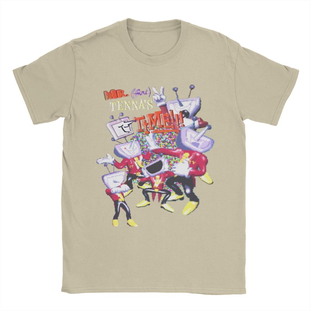 Mr (Ant) Tenna’s TV Time! T Shirt Men Women Deltarune Game T-Shirts Summer O-Neck Novelty Cotton Tee Shirt Oversized Clothing