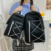 Schoolbag campus style high value cute college student backpack female junior high school high school student schoolbag light travel leisure backpack