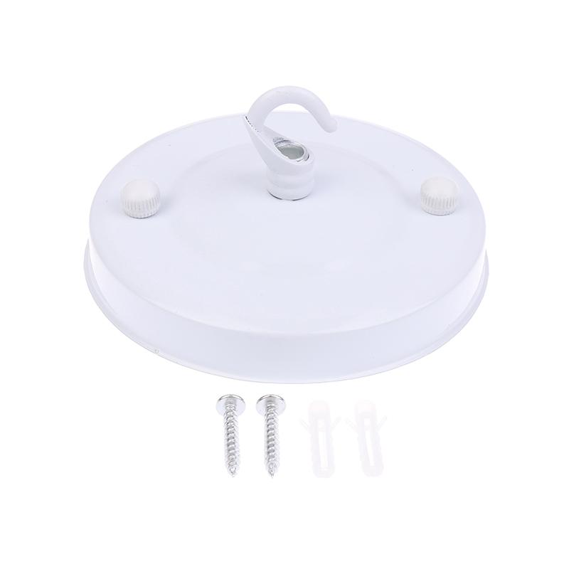 1Pc Lamp Part Ceiling Plate Holder Fitting Wall Hook Light Living Room Pendant Plate 10.5*6Cm Household Diy Chandelier Decor