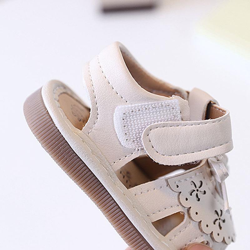 Baby Girl Bag Head Sandals Summer Called Shoes 0-1-2 Years Old Soft Sole Cute Baby Shoes Children Princess Shoes