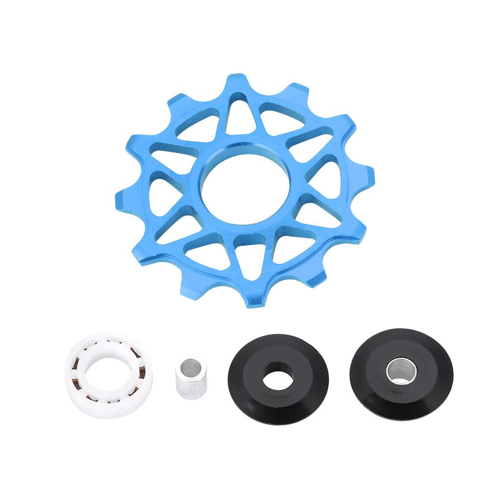 Lightweight 12T Mountain Bike Bike Rear Derailleur Pulley Wheel (Black)