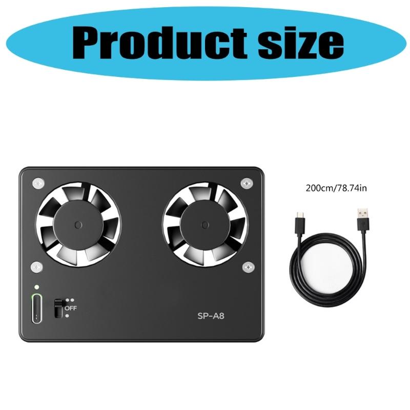 Ventilator de răcire pentru cameră pentru ZV-E1/A7M4/A7C/A7S3/ZV-E10/A6700/A7C2 Accesorii pentru înregistrare video live streaming cameră