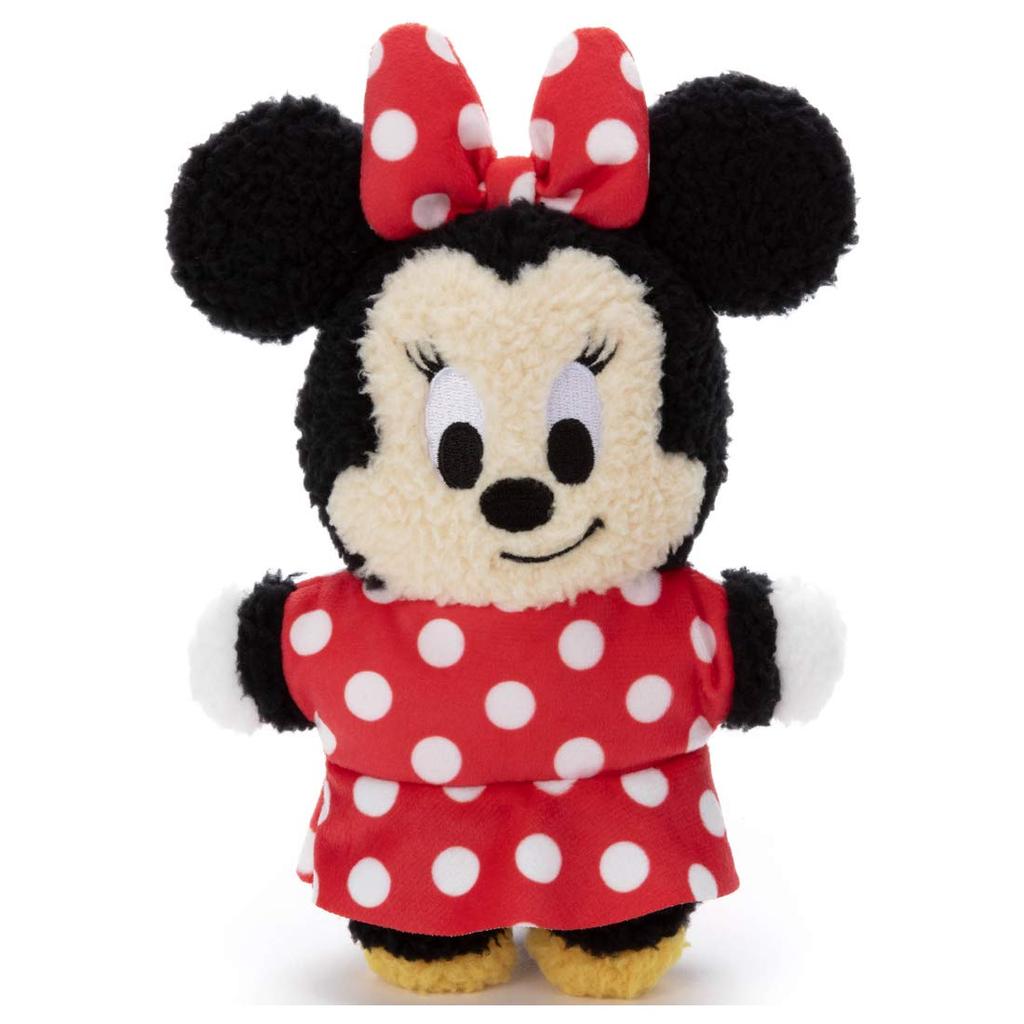 Disney Character Fluffy Plush Toy Minnie Mouse Height 18cm Approx.