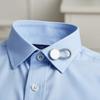 10pcs 10Pcs Set Collar Extenders Elastic Loop Dress Shirt Clips Shirt Cuff Button Flex  Office Work