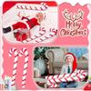 1-10PCS 35 Inch Inflatable Christmas Candy Cane for Christmas Decorations, Outdoor Holiday Decorations Christmas New Year Gifts