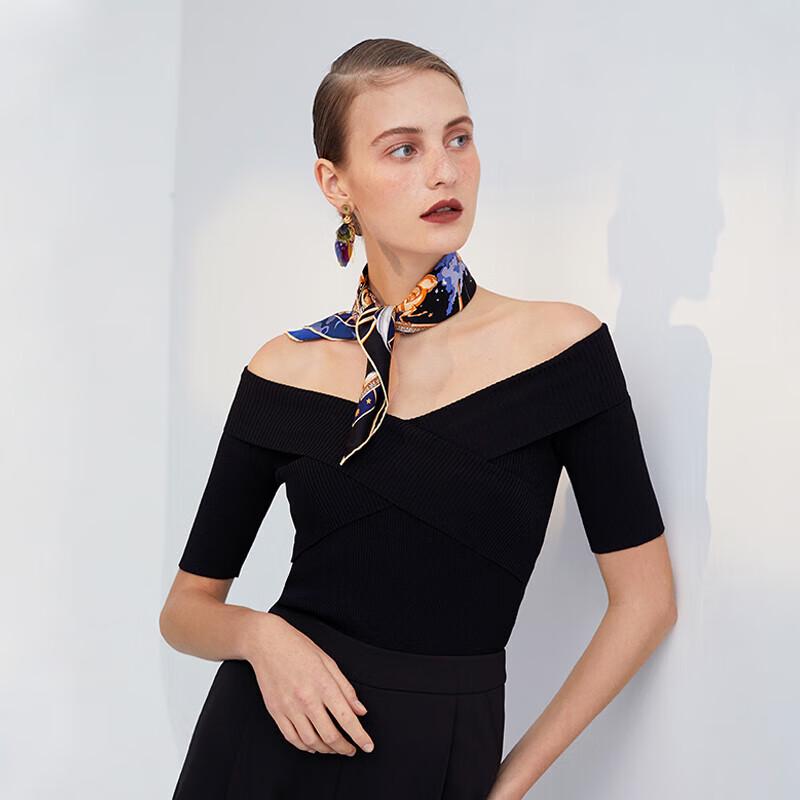 Aurora Dawn Mulberry Silk Scarf & Umbrella Set