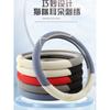 New Car Steering Wheel Cover Summer Ice Silk D-Type Anti-Slip Sweat-Absorbent Ultra-Thin Universal Car Handle Cover for Men and Women for All Seasons