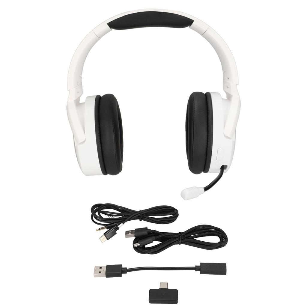 Wireless Headset 2.4G 5.1 Wireless Dual Mode Stereo Noise Cancelling Over Ear Integrated Gaming Headset