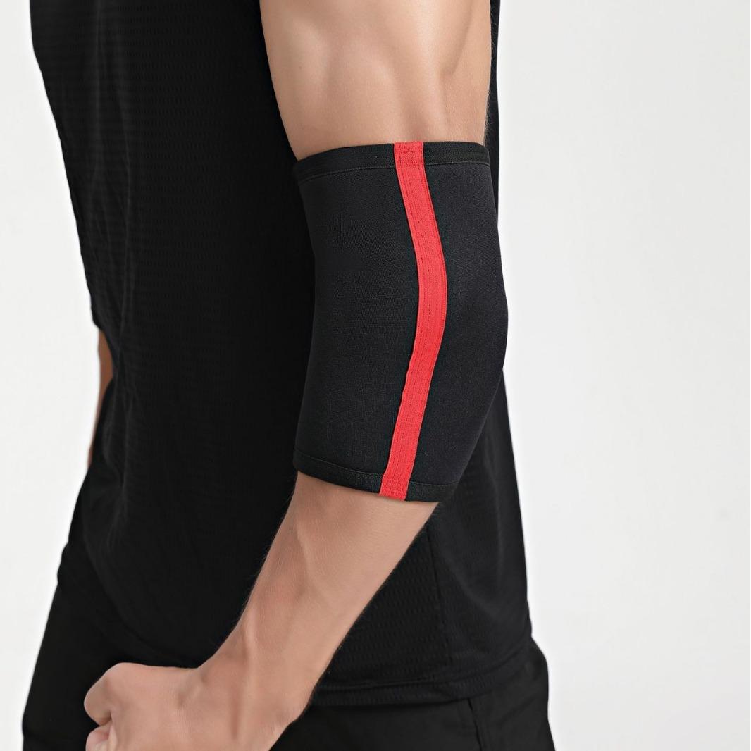 

Налокотники для силы Фитнес Подъем веса Приседания Жим лежа Давление Налокотники Hercules Тренировка 7 мм XL