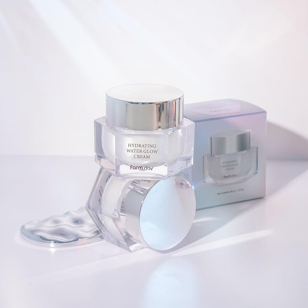 Farm stay Hydrating Water Glow Cream – Deep Moisture & Radiant Finish, Korean