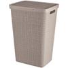 Curver Jute Beige Laundry Basket 58 L