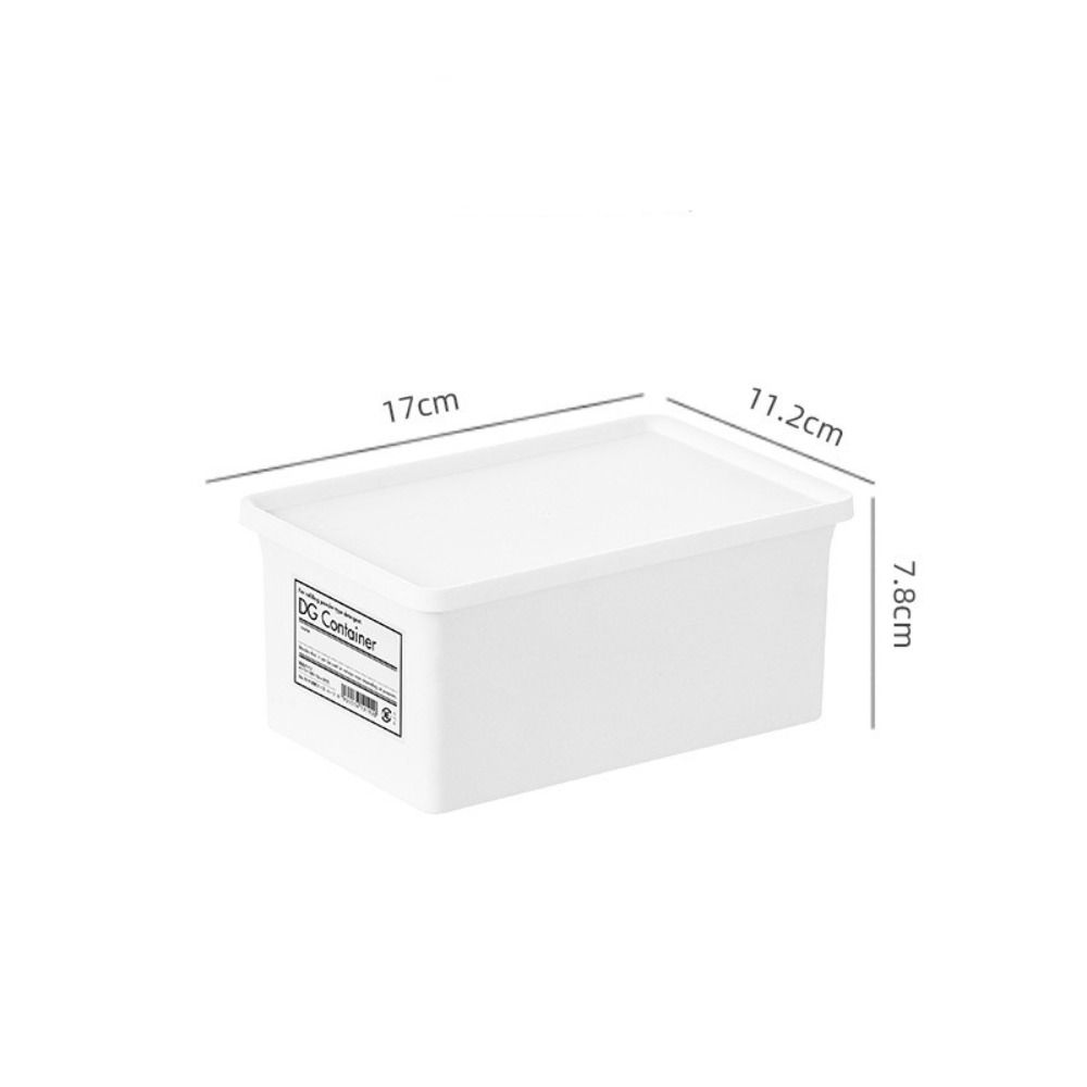Moisture-proof Organize Box Japanese-style Classification Storage with Lid Storage Box Dust-proof Seasoning Bottle Home