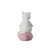 Home Decoration Desktop Animal Model Cat Miniature Sitting Pink Duck Cat Cat Ornaments Small Statue