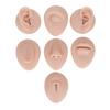 Silicone Body Practice Model Simulation Silicone Ear Eye Nose Mouth Tongue and Belly Button Model for Novice