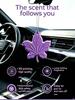 Maple Leaf Car Air Freshener EVA Hanging Vent Clip Car Fragrance